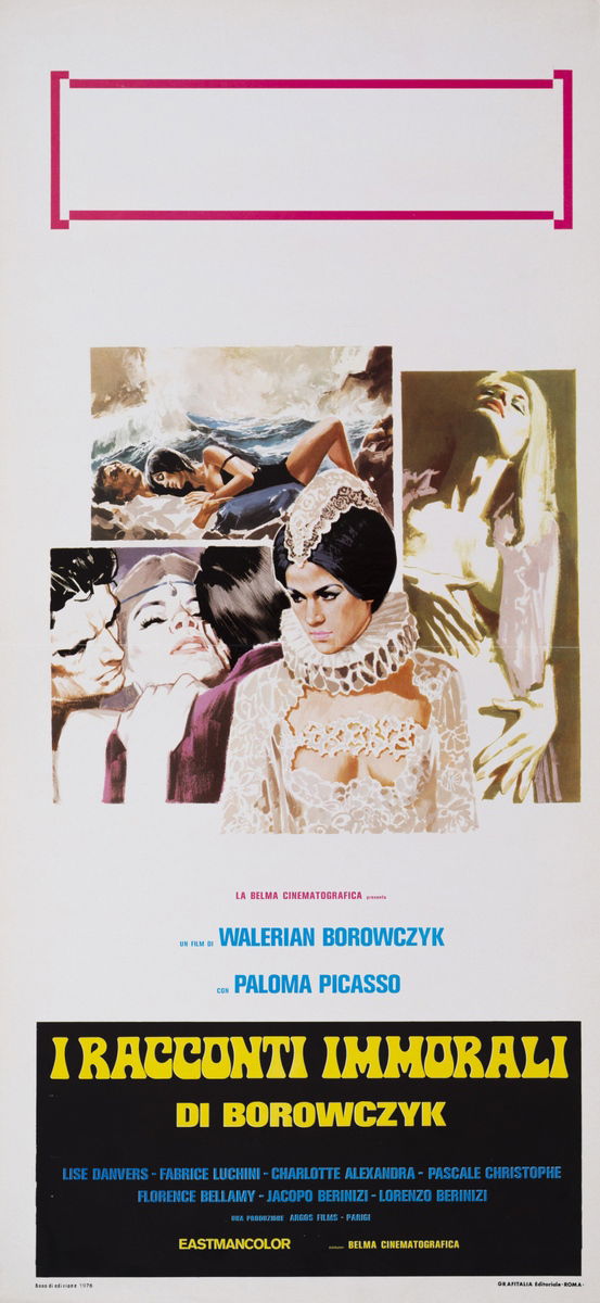 I racconti immorali di Borowczyk - Locandina 1