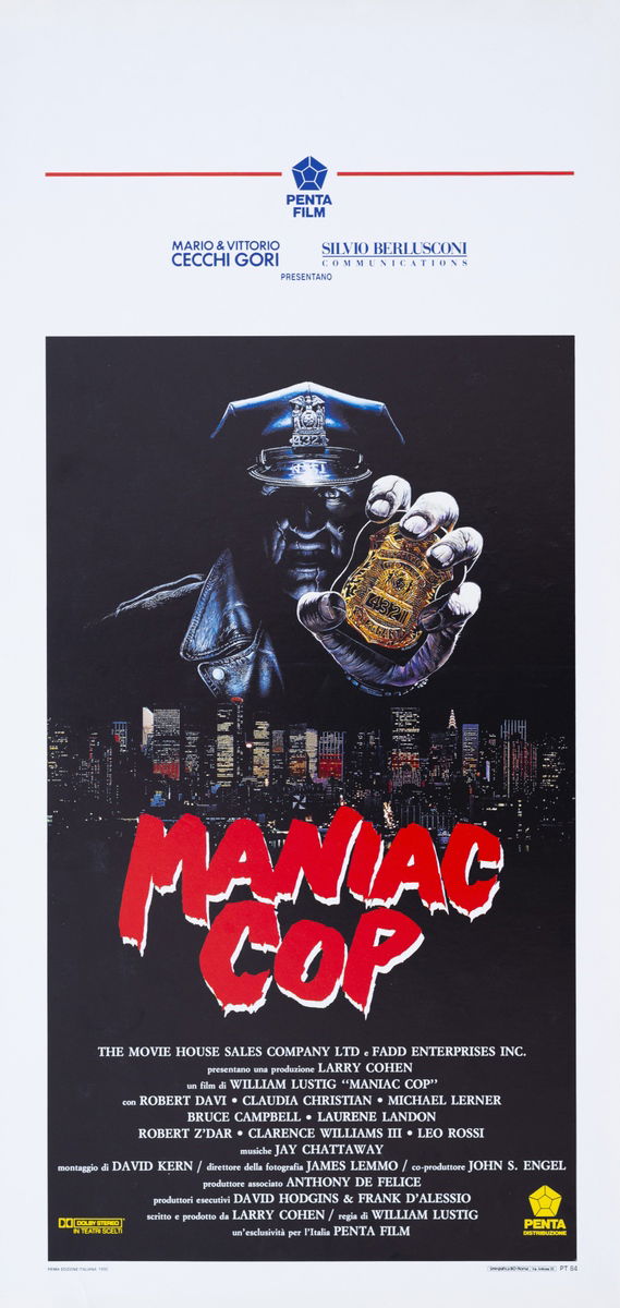 Maniac Cop - Il poliziotto maniaco - Locandina 1