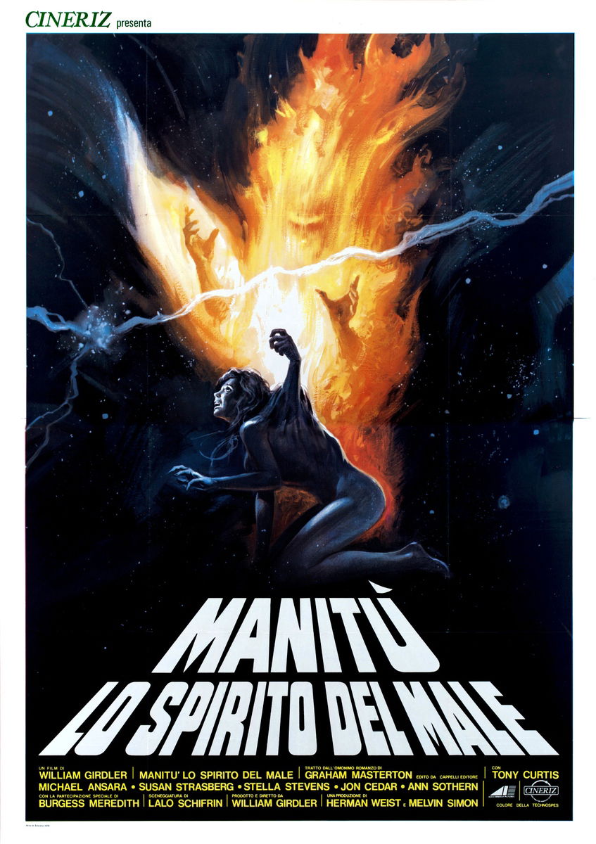 Manitù, lo spirito del male - Manifesto 1