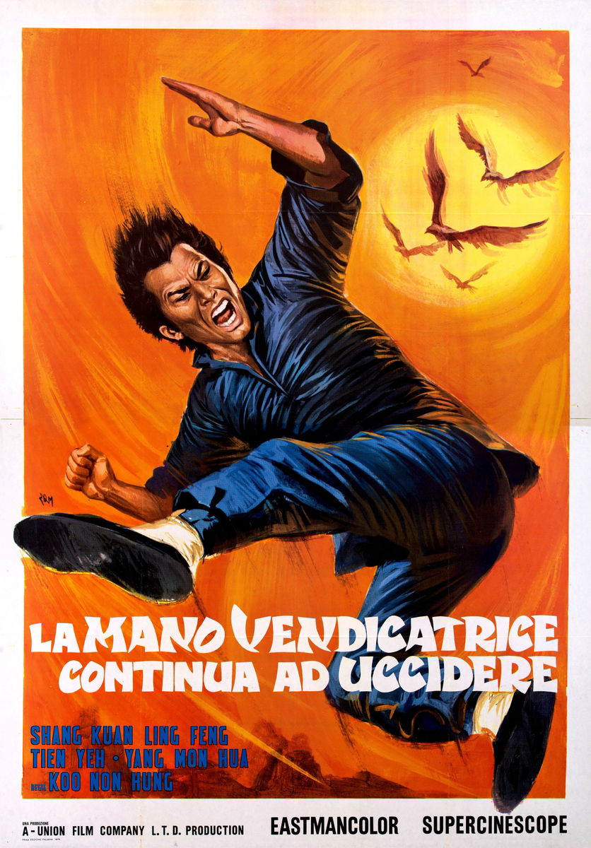 La mano vendicatrice continua ad uccidere - Manifesto 1