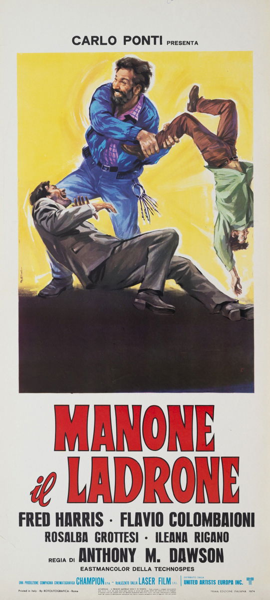 Manone il ladrone - Locandina 1