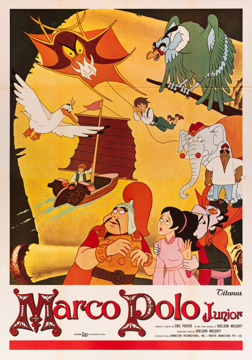 Manifesto 2 per il film Marco Polo Junior (1972)