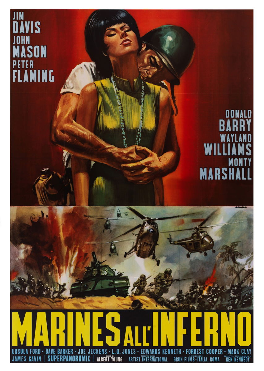 Marines all'inferno - Manifesto 1