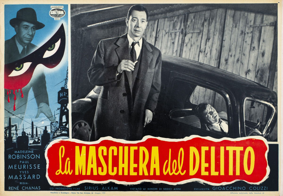 La maschera del delitto - Fotobusta 1