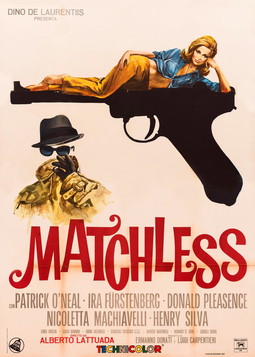 Poster 2 for the film Matchless (1967)