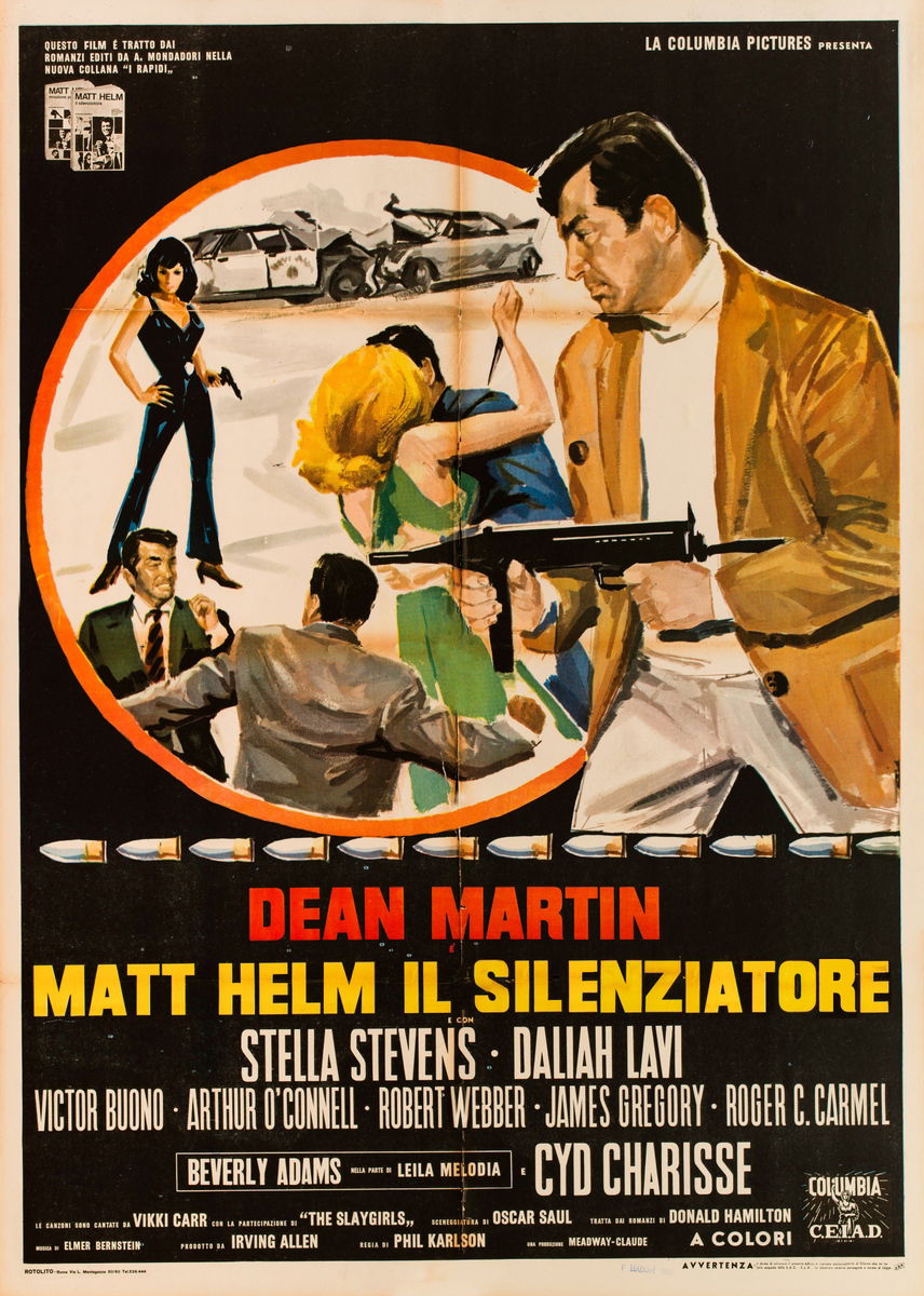Matt Helm il silenziatore - Manifesto 1
