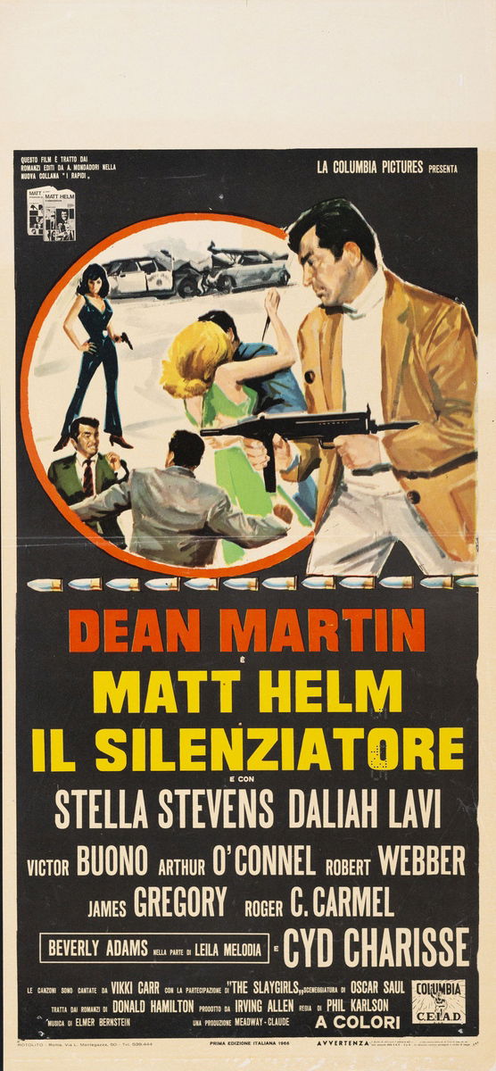 The Silencers - Lobby Card 1