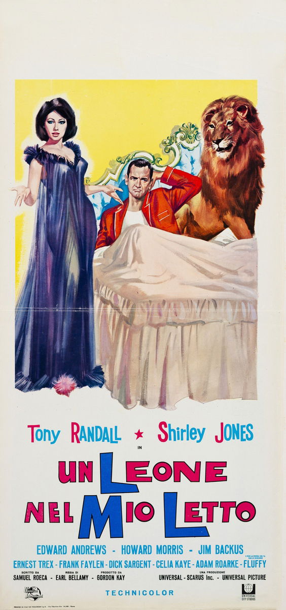 Un leone nel mio letto - Locandina 1