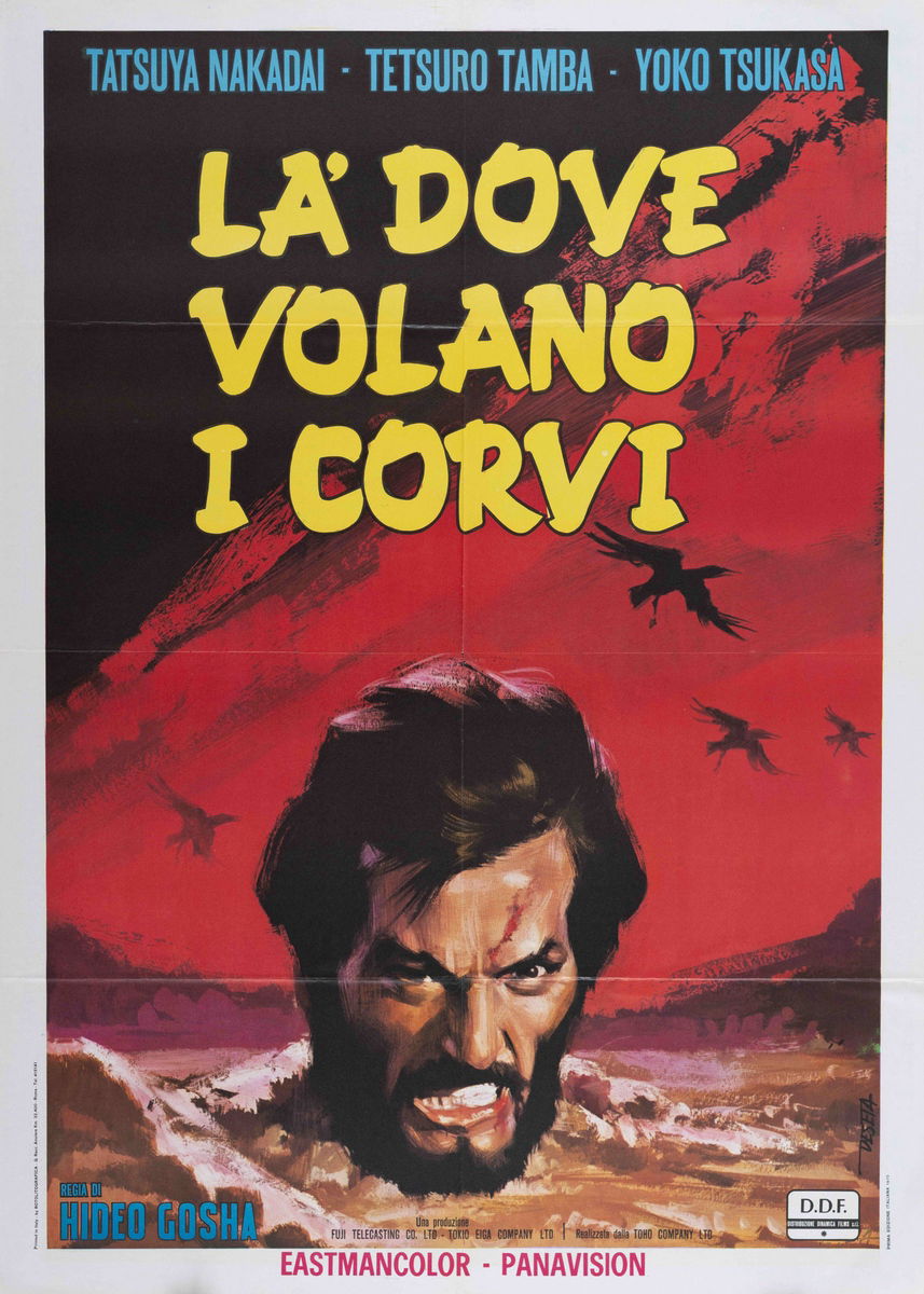 Là dove volano i corvi - Manifesto 1