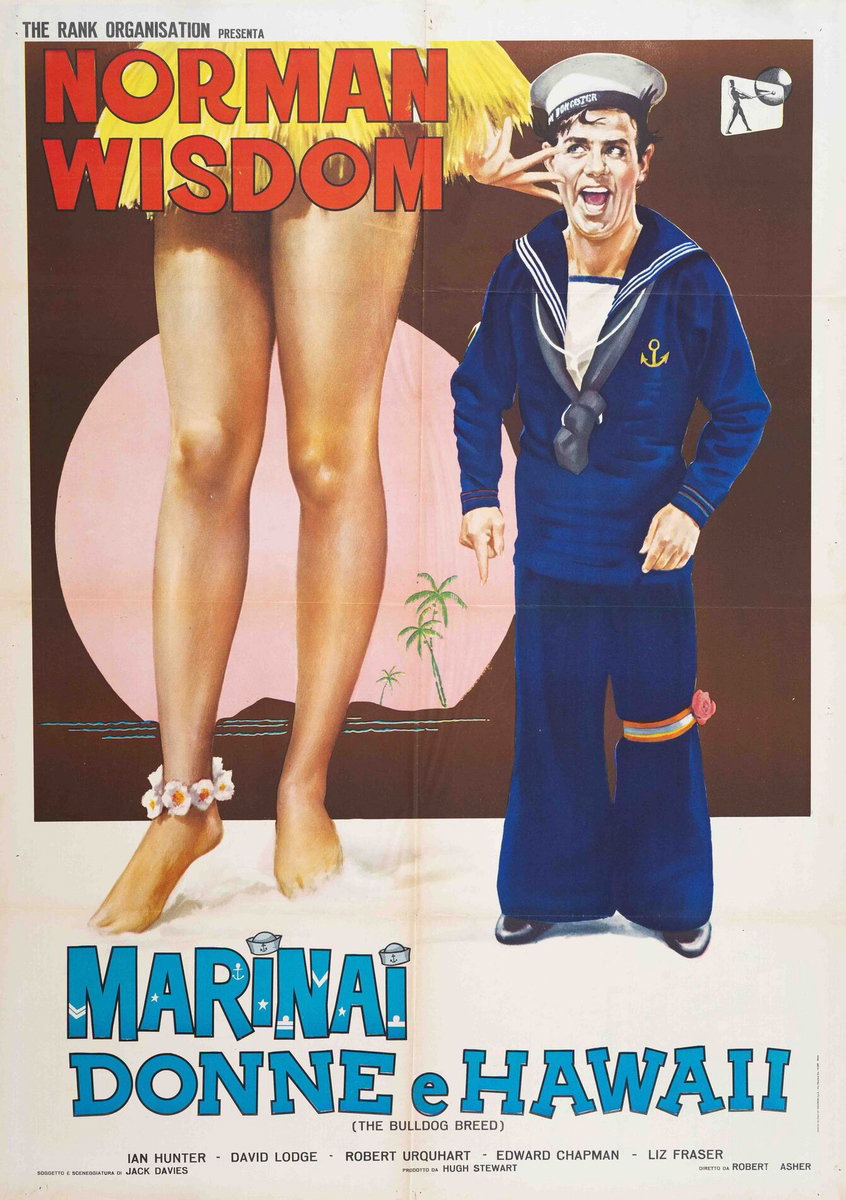 Manifesto 2 per il film Marinai, donne e Hawaii (1960)