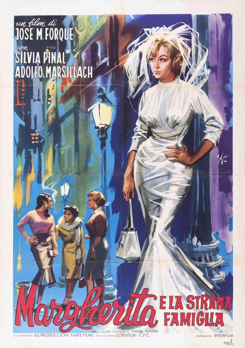 Poster 2 for the film Margherita e la strana famiglia (1960)