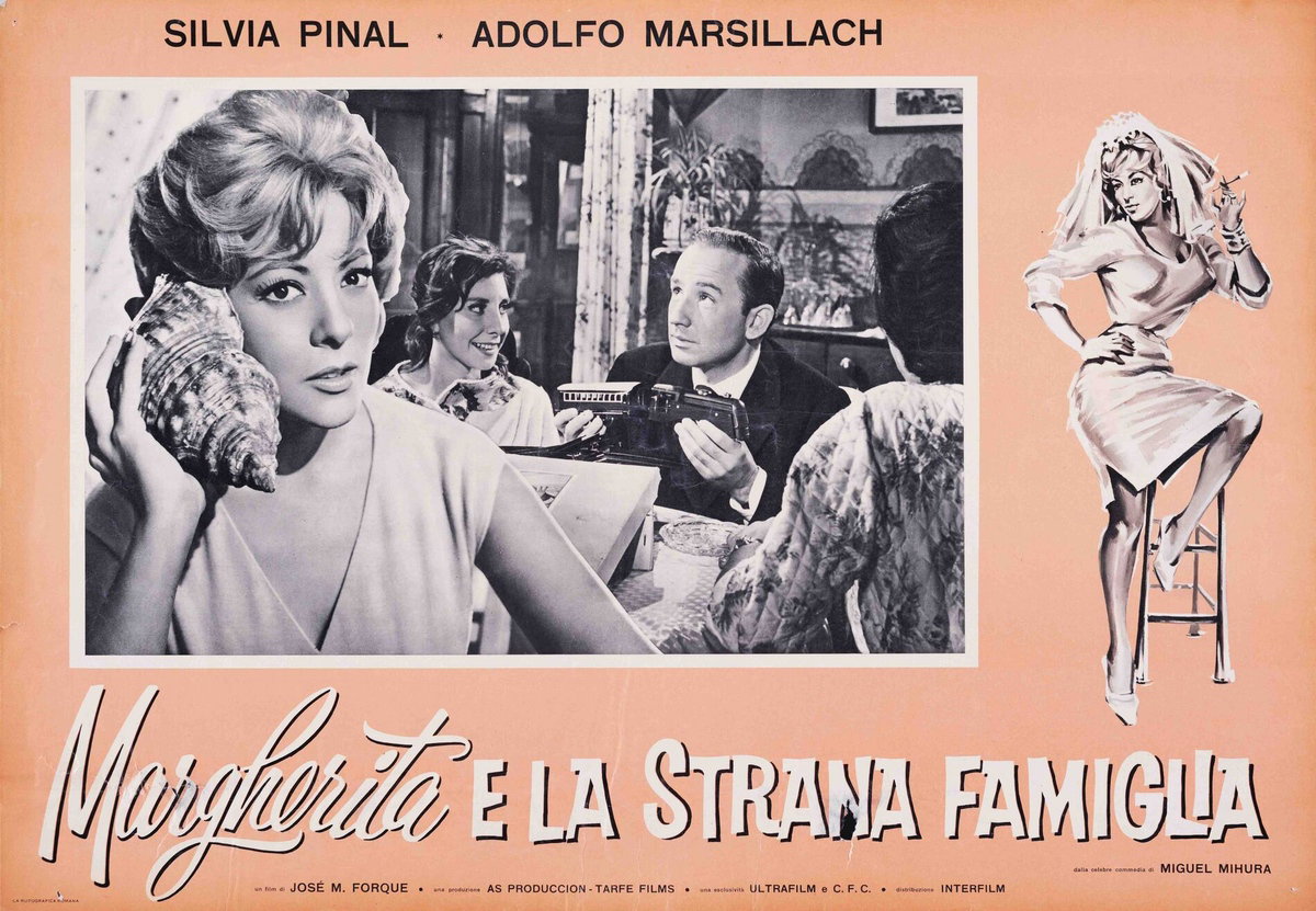 Lobby Card 2 for the film Margherita e la strana famiglia (1960)