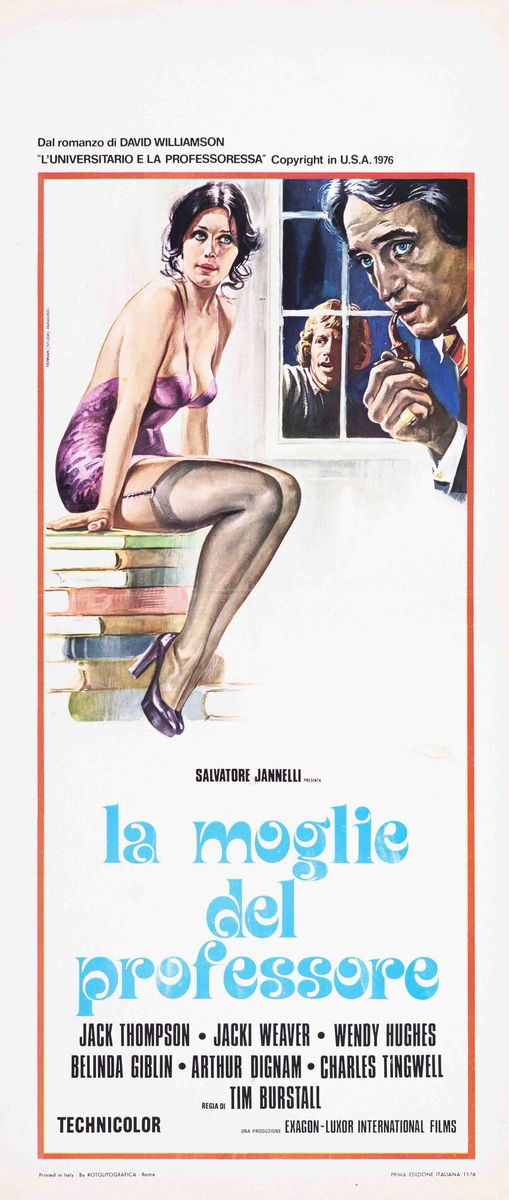 La moglie del professore - Locandina 1