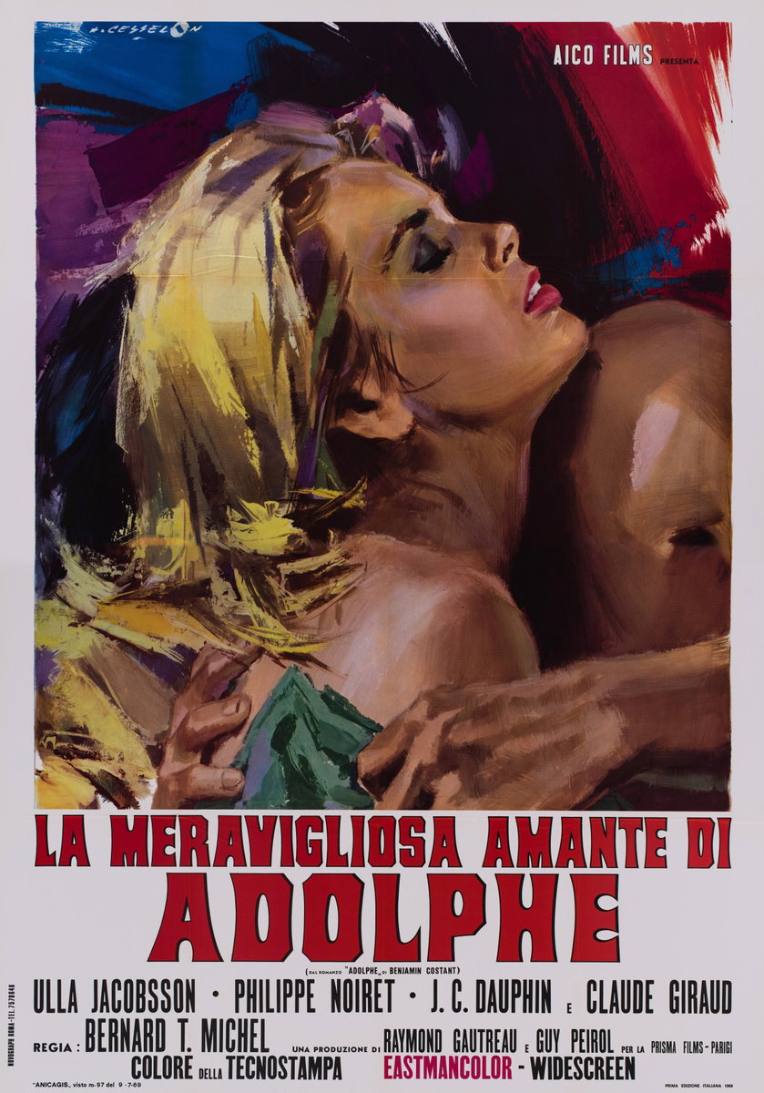 La meravigliosa amante di Adolphe - Manifesto 2
