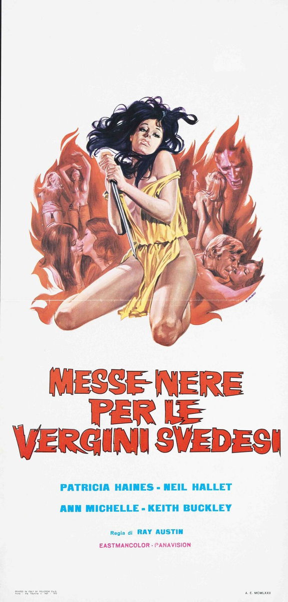 Messe nere per le vergini svedesi - Locandina 1