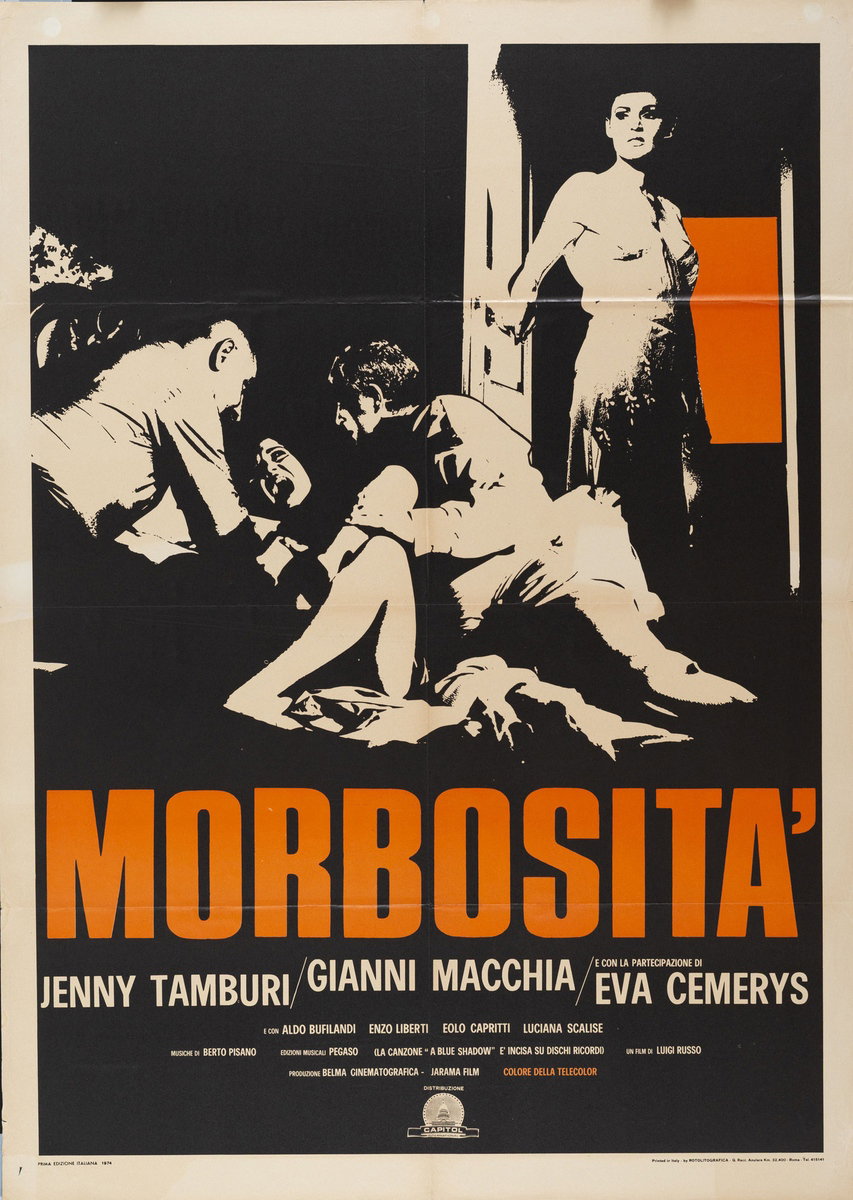 Poster 2 for the film Morbosità (1974)
