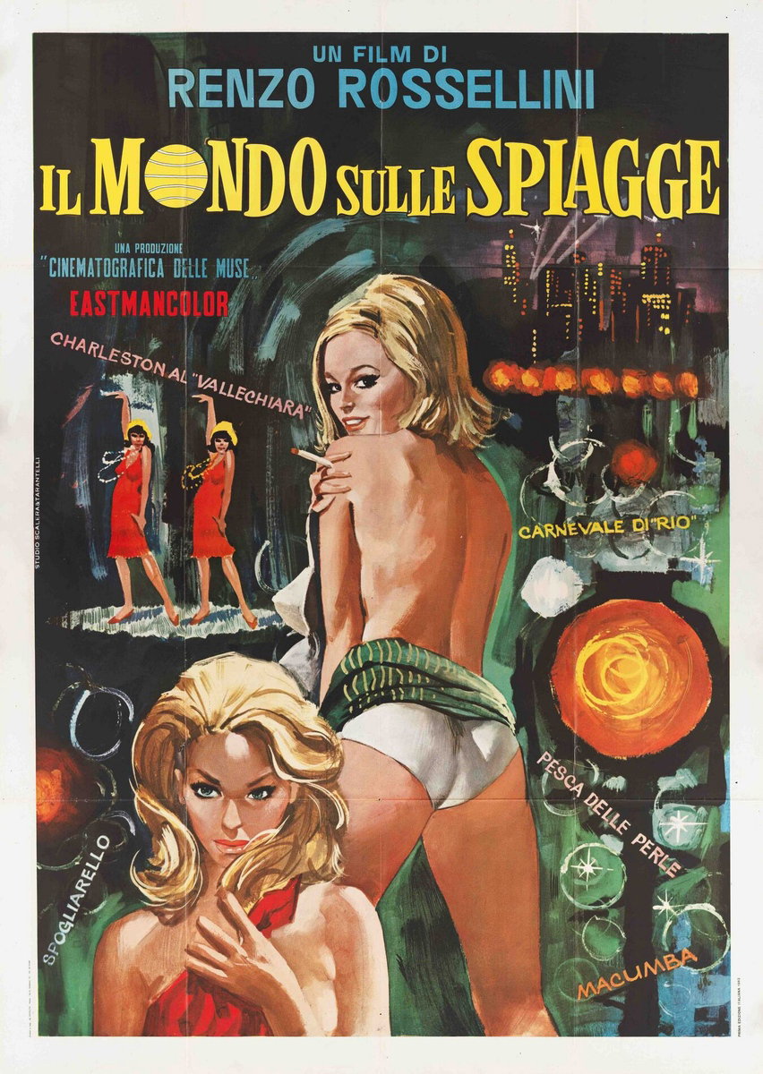 Manifesto 2 per il film Il mondo sulle spiagge (1961)
