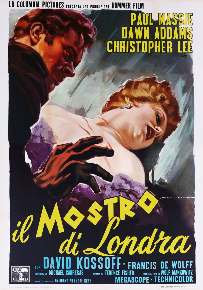 Il mostro di Londra - Manifesto 1