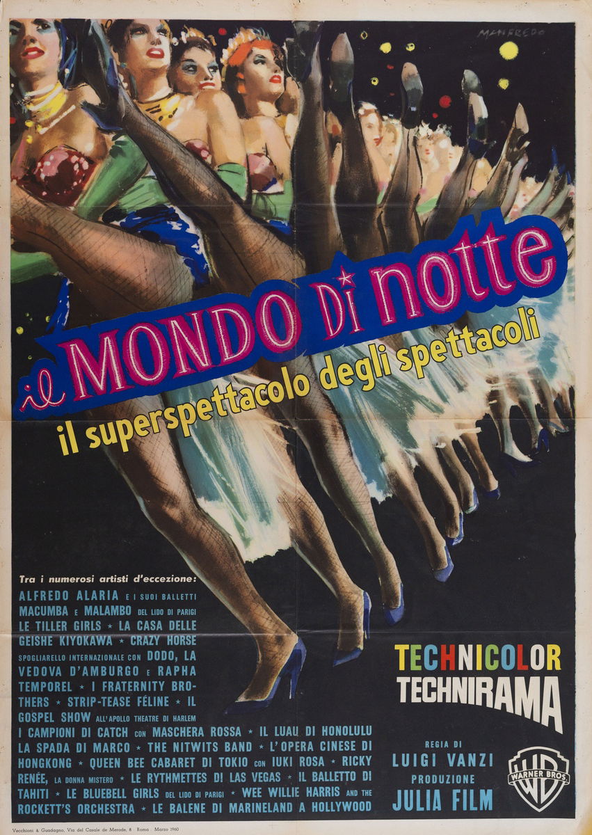 Il mondo di notte - Manifesto 1