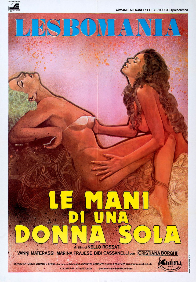 Le mani di una donna sola - Manifesto 1