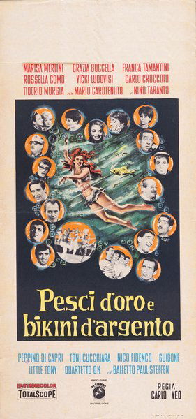 Pesci d'oro e bikini d'argento