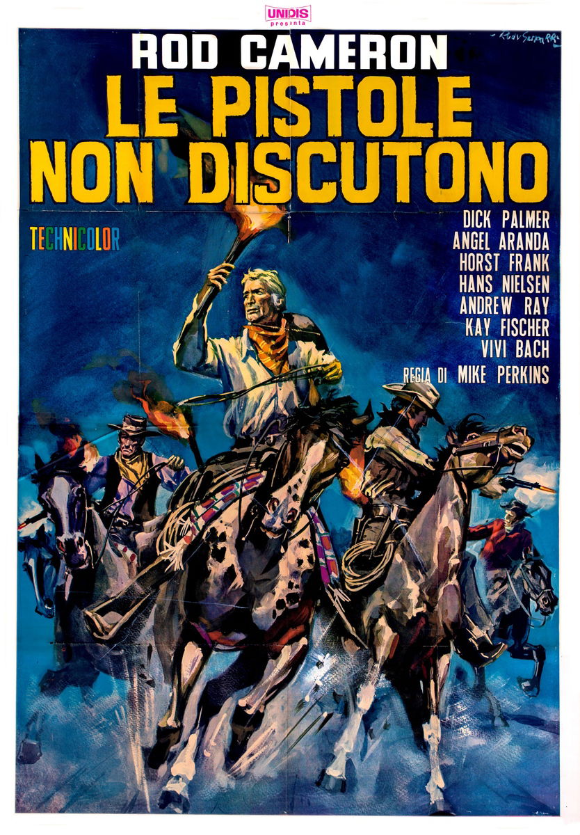 Le pistole non discutono - Manifesto 1