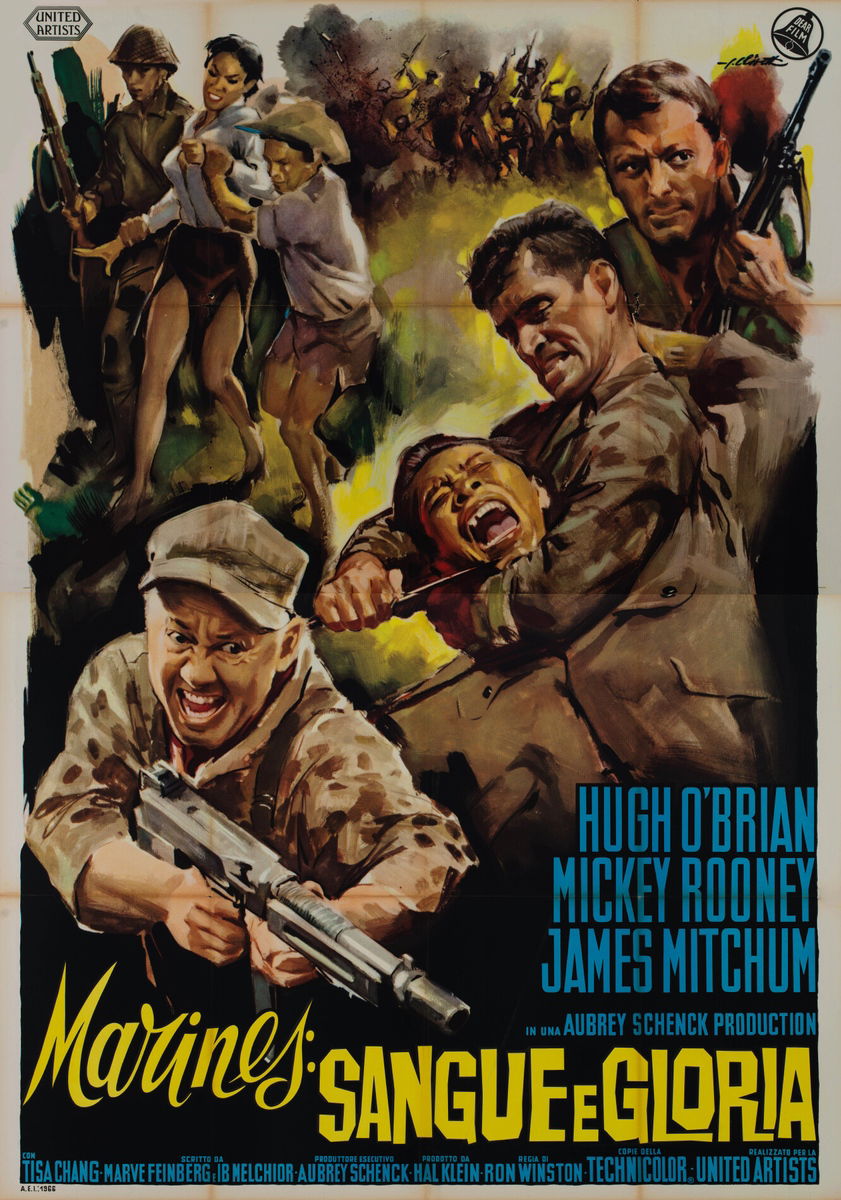 Marines: sangue e gloria - Manifesto 1