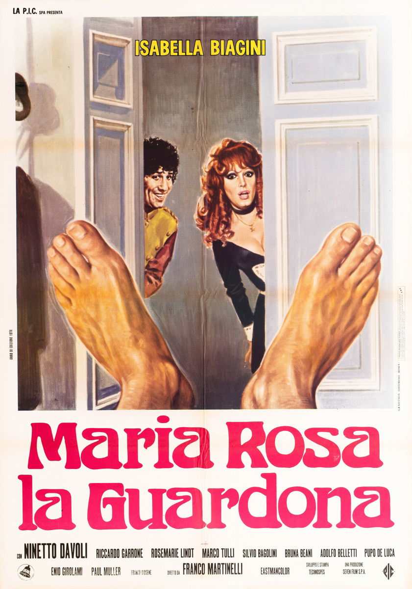 Maria Rosa la guardona - Manifesto 1