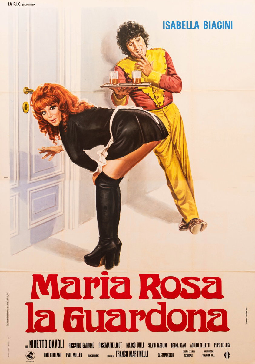 Manifesto 2 per il film Maria Rosa la guardona (1973)