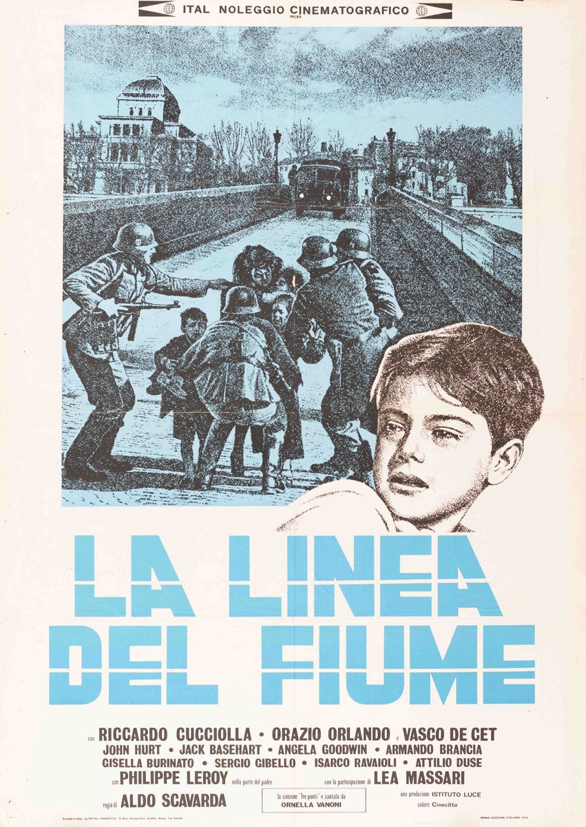 Manifesto 2 per il film La linea del fiume (1976)