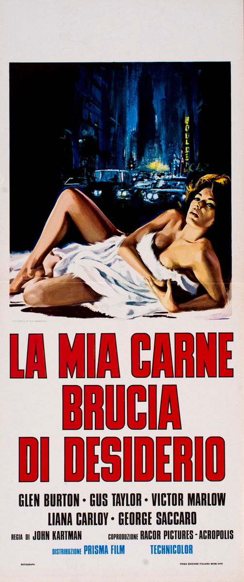 La mia carne brucia di desiderio - Locandina 1
