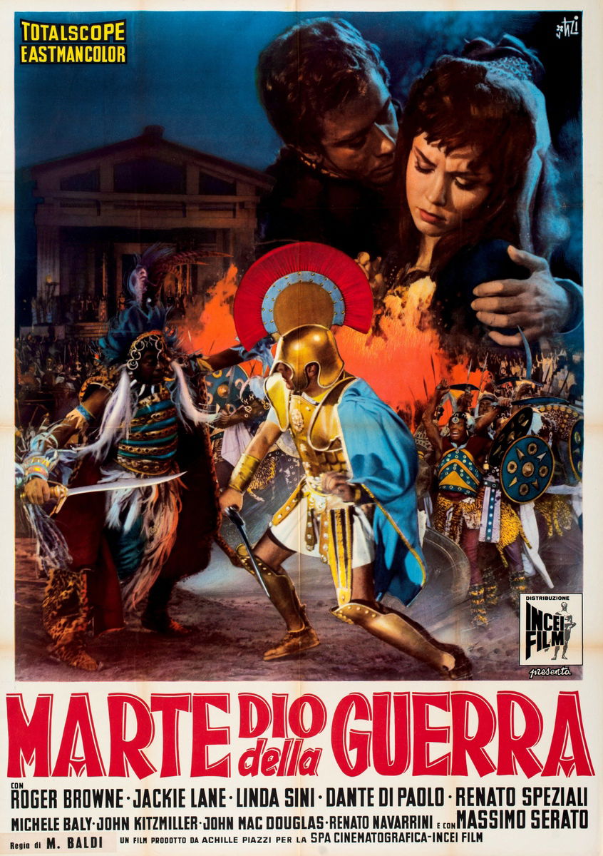 Marte, dio della guerra - Manifesto 1