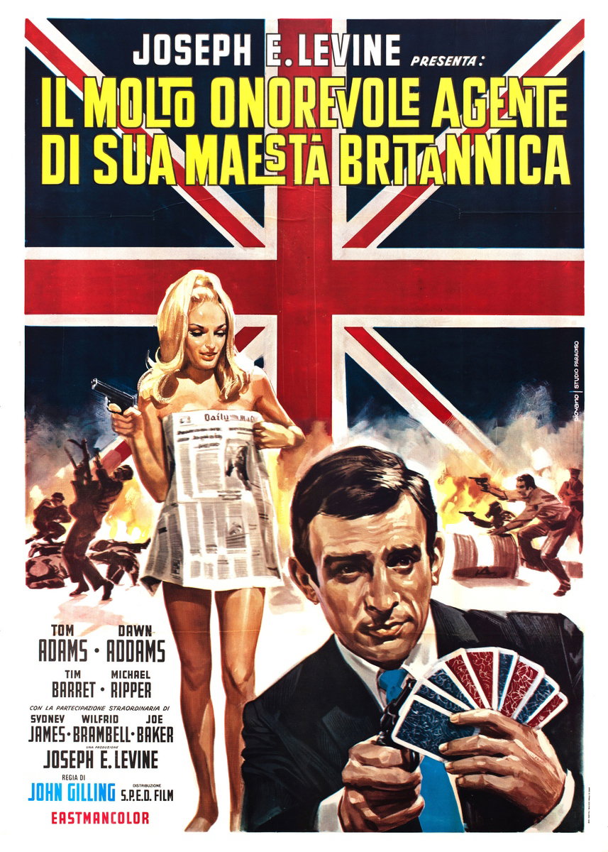 Il molto onorevole agente di Sua Maestà britannica - Manifesto 2