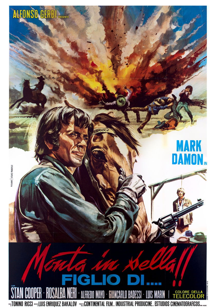 Monta in sella, figlio di...! - Manifesto 1