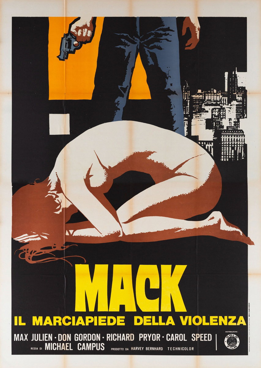 Mack - Il marciapiede della violenza - Manifesto 2