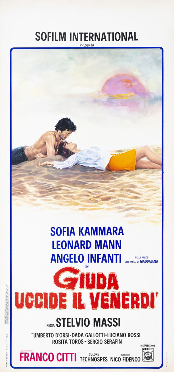 Giuda uccide il venerdì - Lobby Card 1