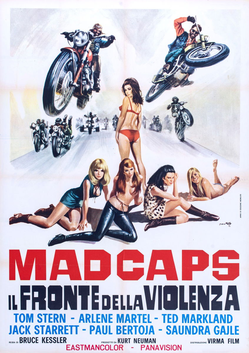 Madcaps - Il fronte della violenza - Manifesto 1