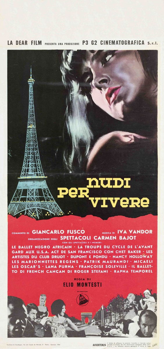 Nudi per vivere - Lobby Card 1