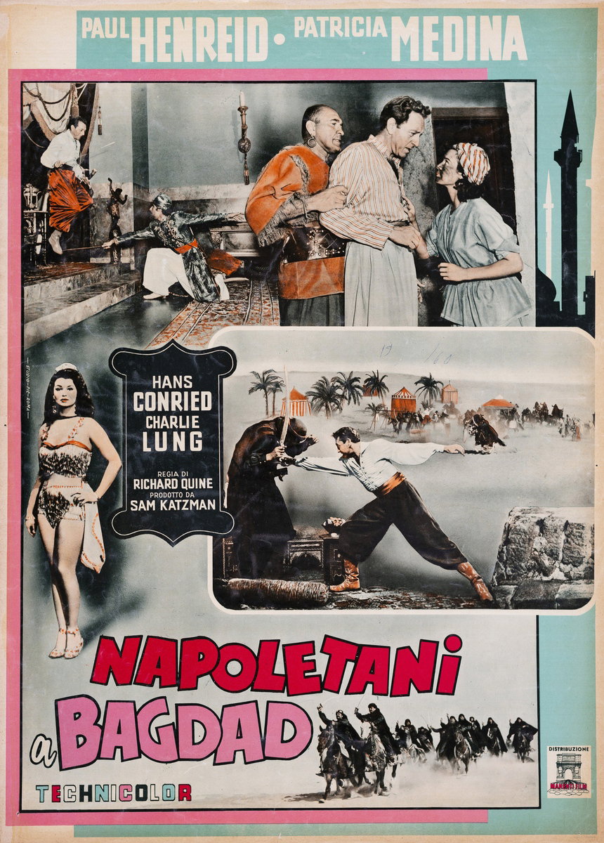 Lobby Card 2 for the film Siren of Bagdad (1953)