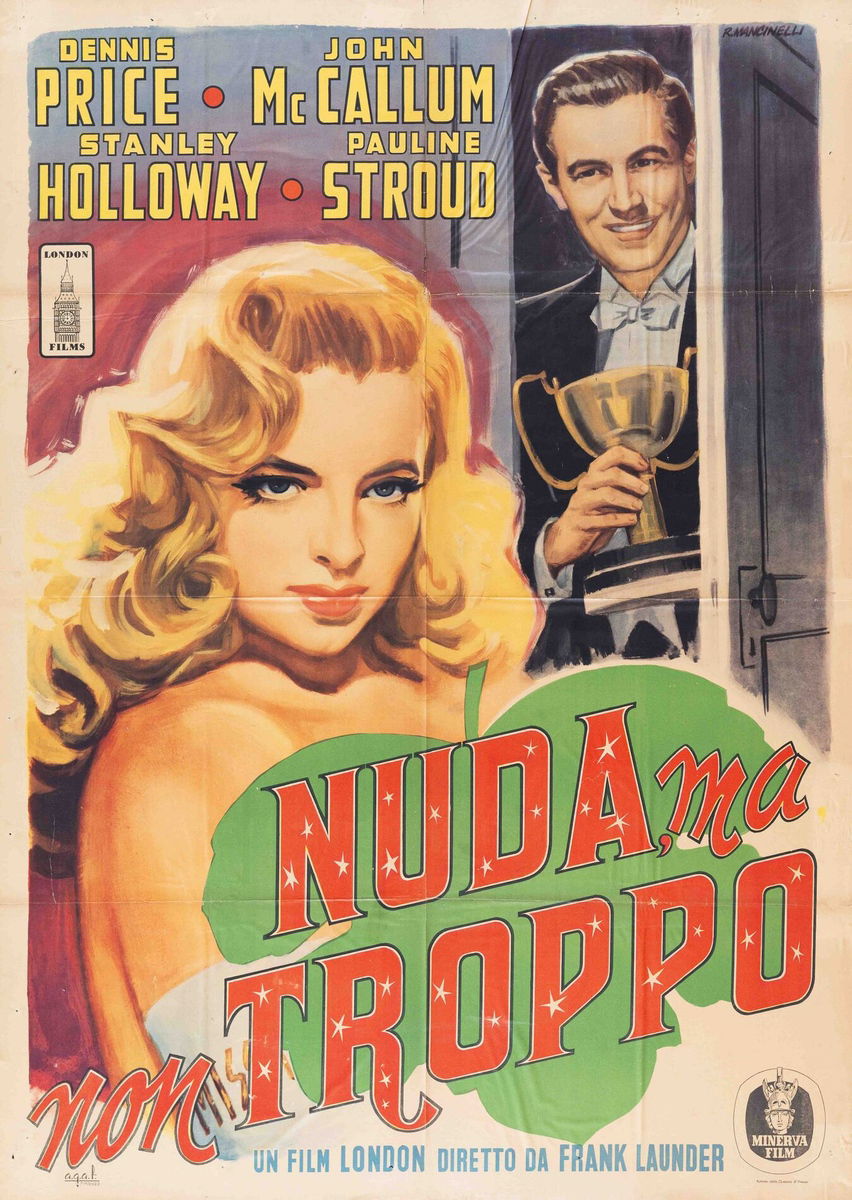 Nuda ma non troppo... - Manifesto 1