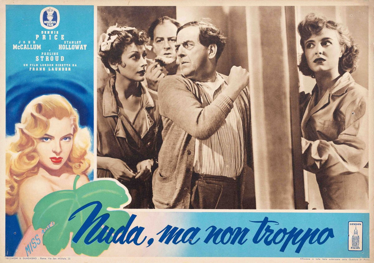 Nuda ma non troppo... - Fotobusta 1