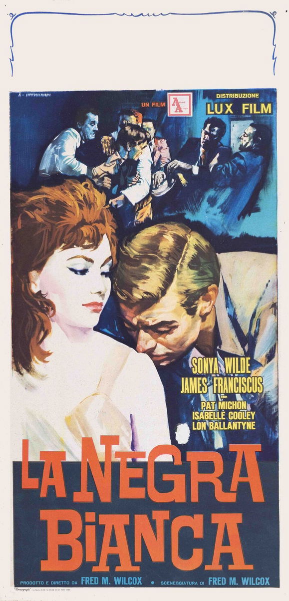 La negra bianca - Locandina 1