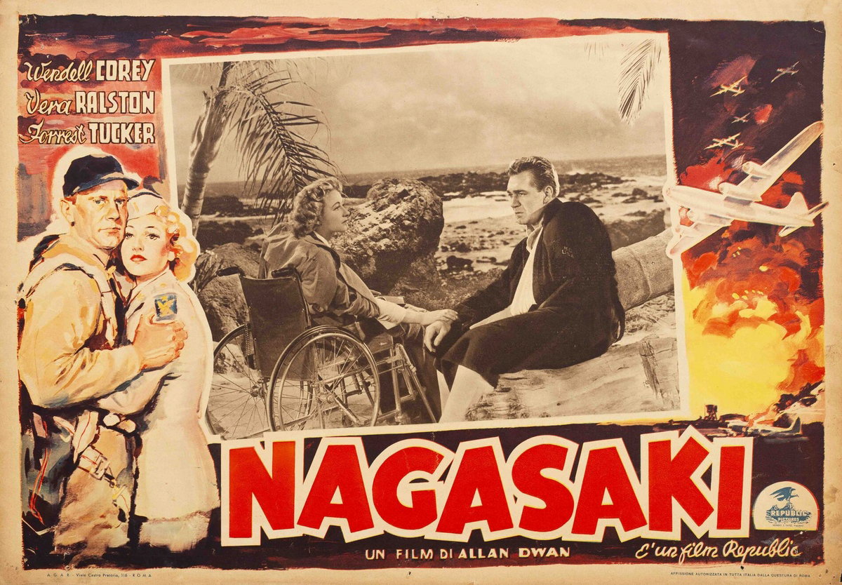Fotobusta 3 per il film Nagasaki (1951)