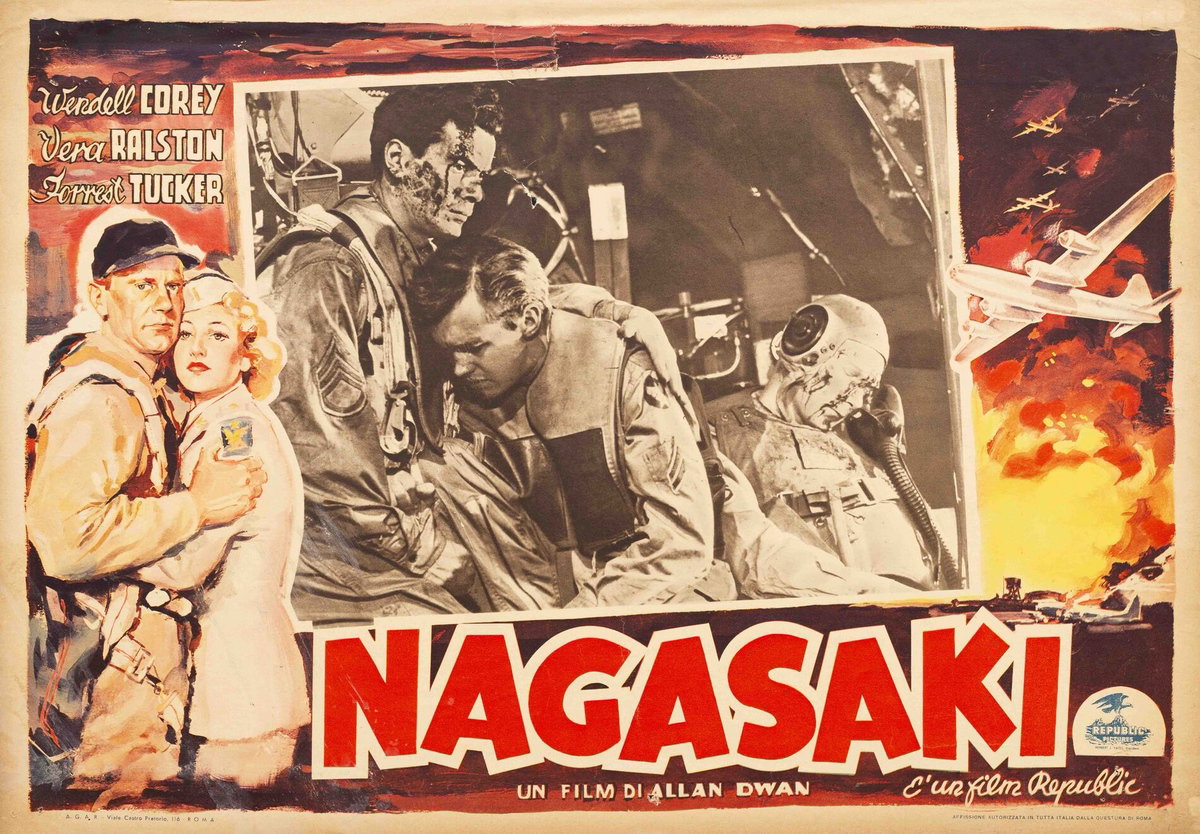 Fotobusta 4 per il film Nagasaki (1951)