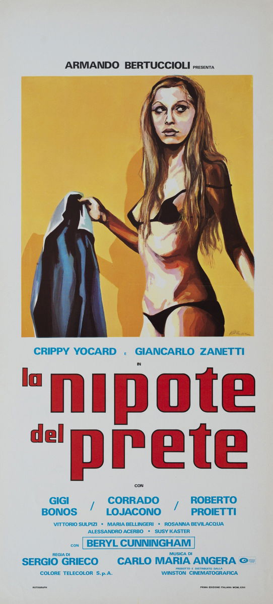 La nipote del prete - Lobby Card 1