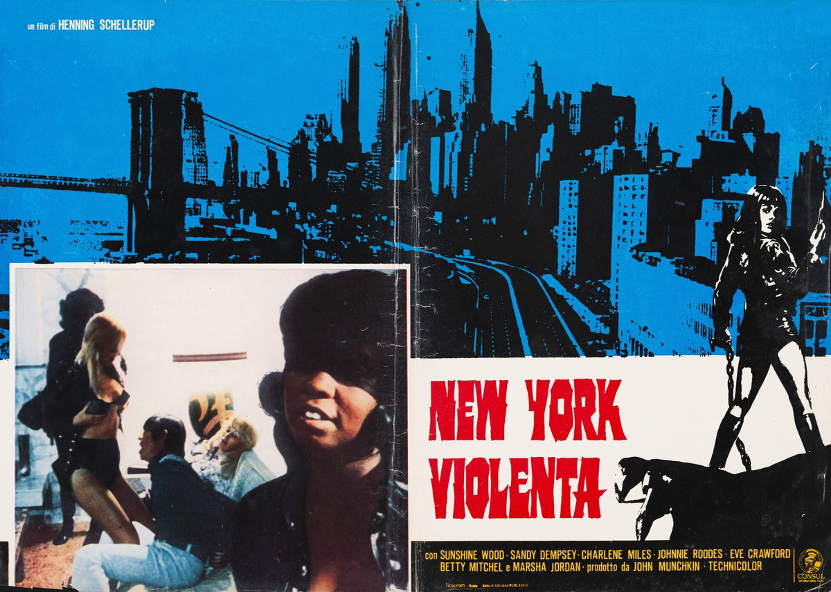 Fotobusta 2 per il film New York violenta (1973)