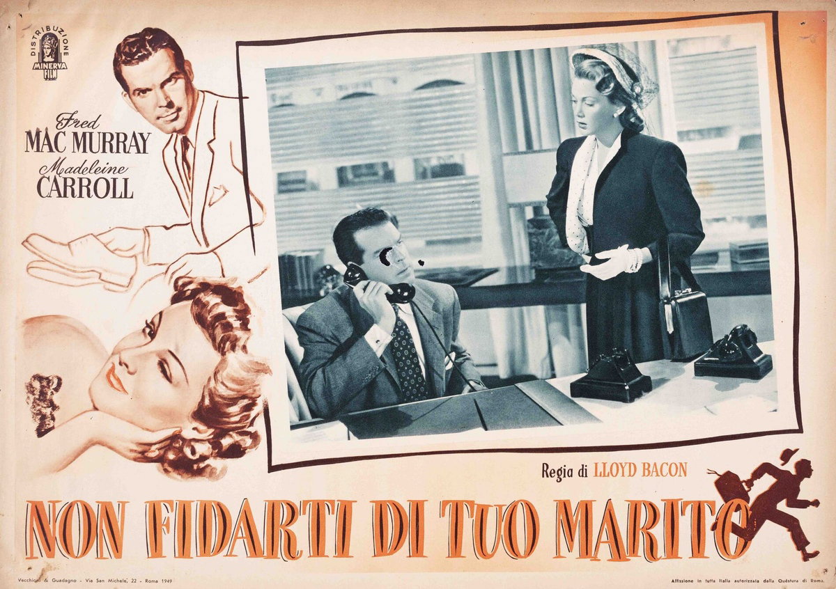 Lobby Card 3 for the film An Innocent Affair (1948)