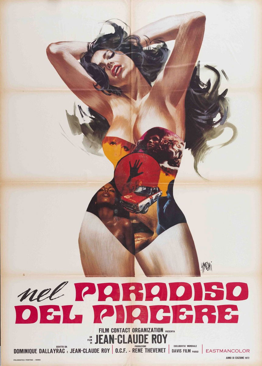 Nel paradiso del piacere - Manifesto 1