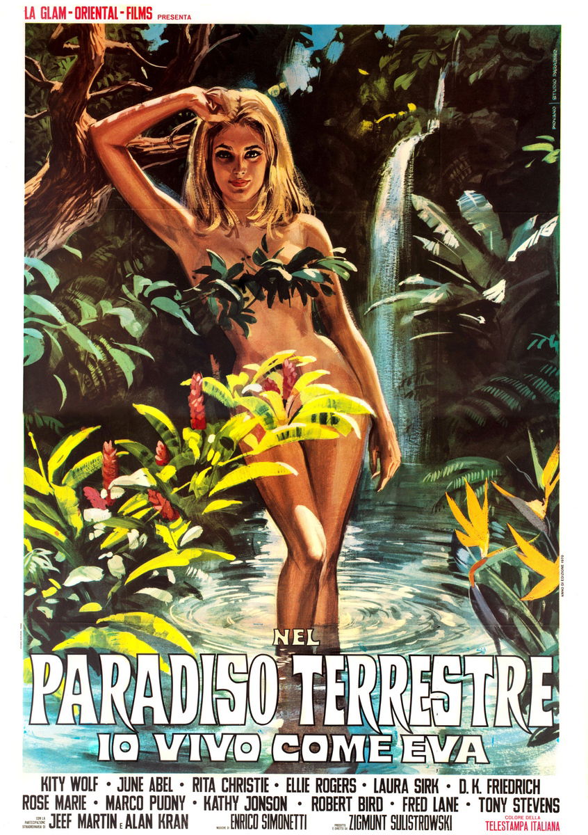 Nel paradiso terrestre io vivo come Eva - Poster 1