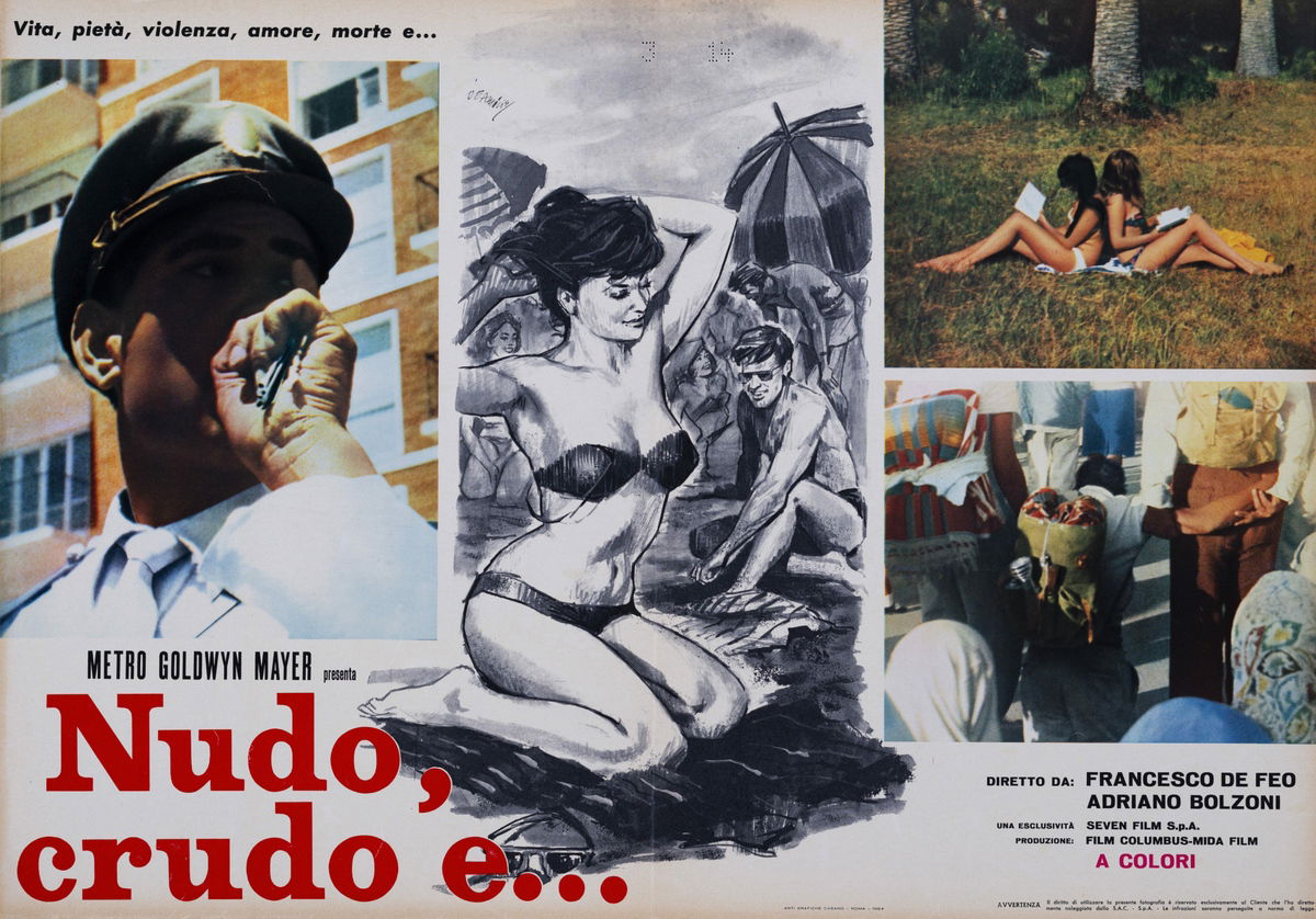 Nudo, crudo e... - Fotobusta 1